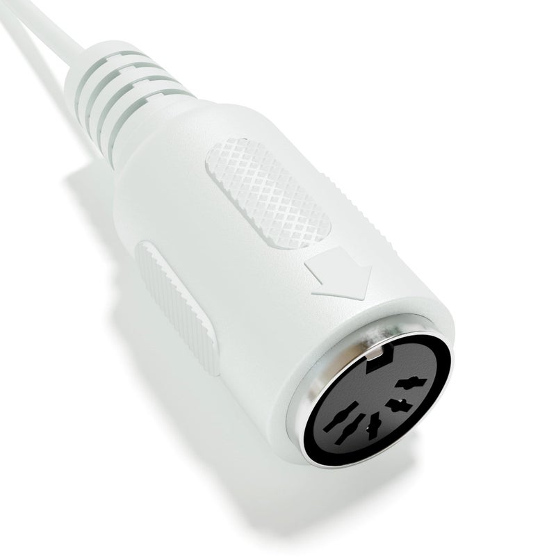 ExcelValley - Female DIN MIDI Adapter Breakout Conversion Cable - Mini/Micro Jack [Straight | C-3.5mm] - Image 3